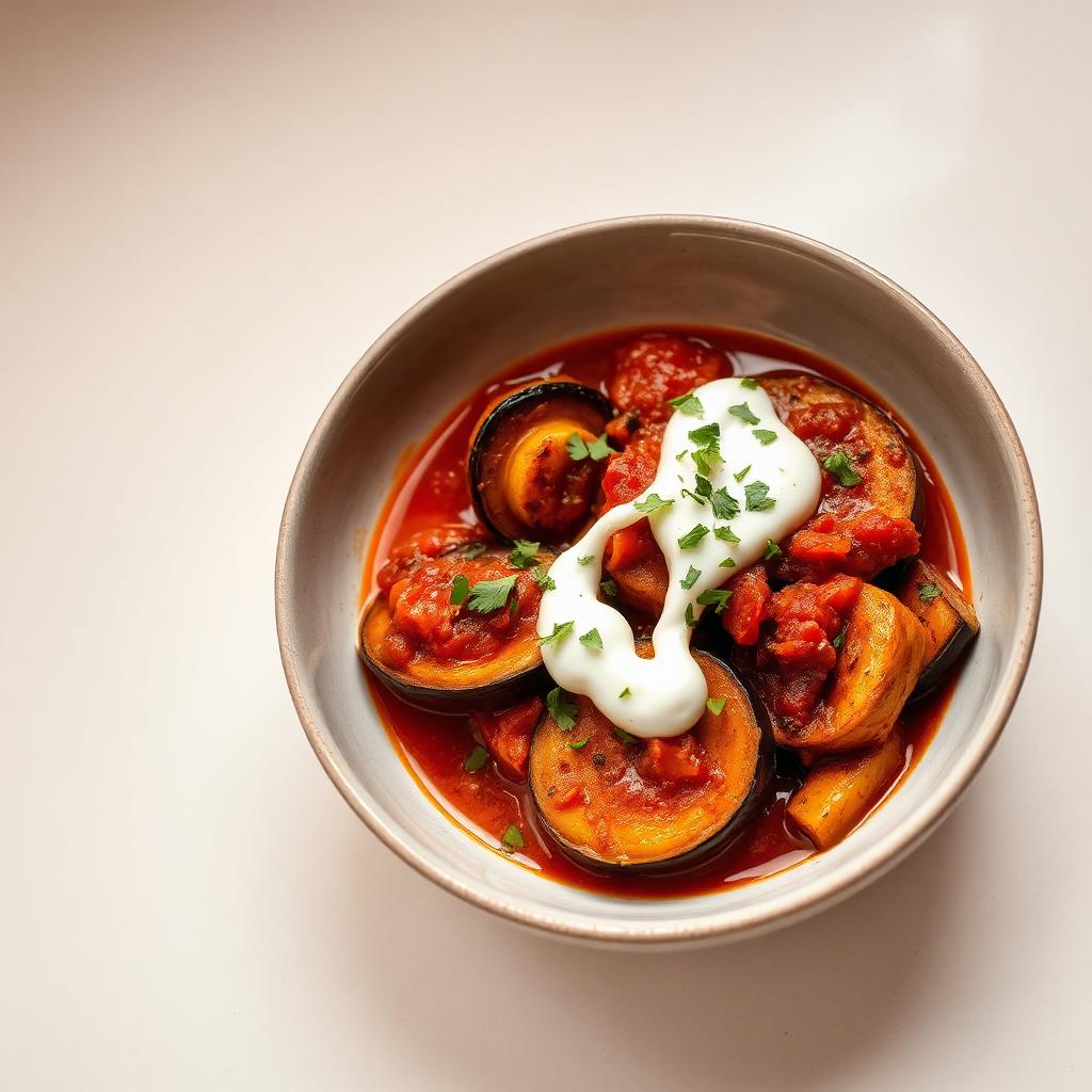 Auberginer I tomates (M)