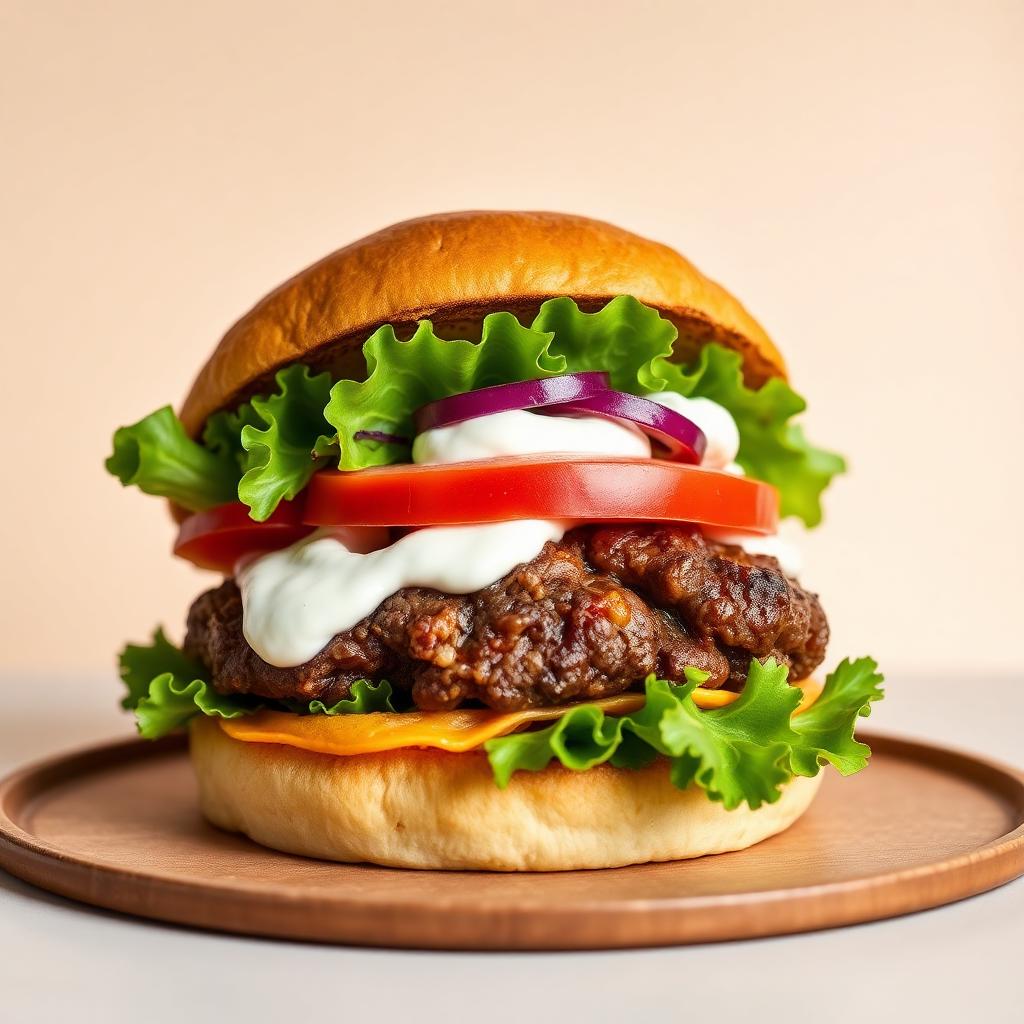 Afghansk Burger (H)