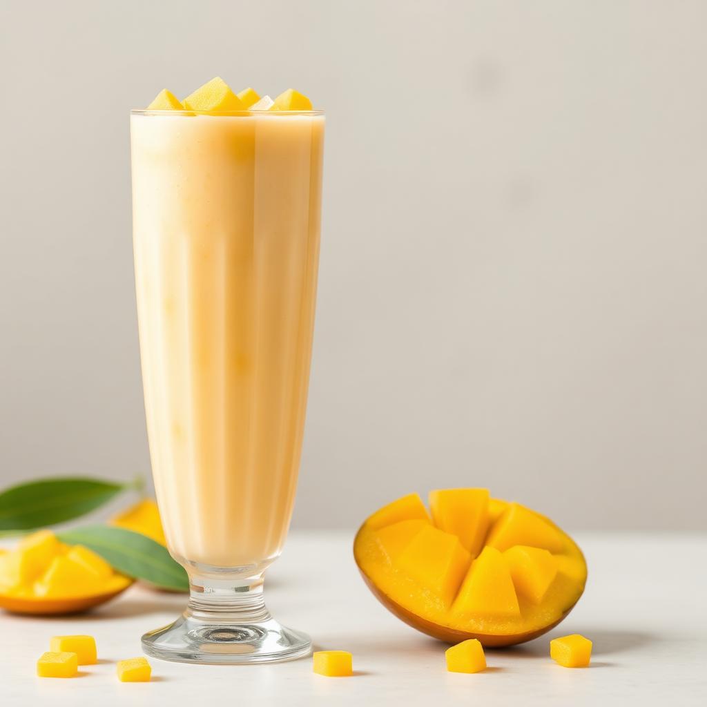 Fresh Mango med milk